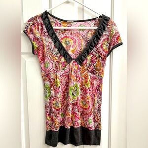 DAYTRIP Floral Fun Top